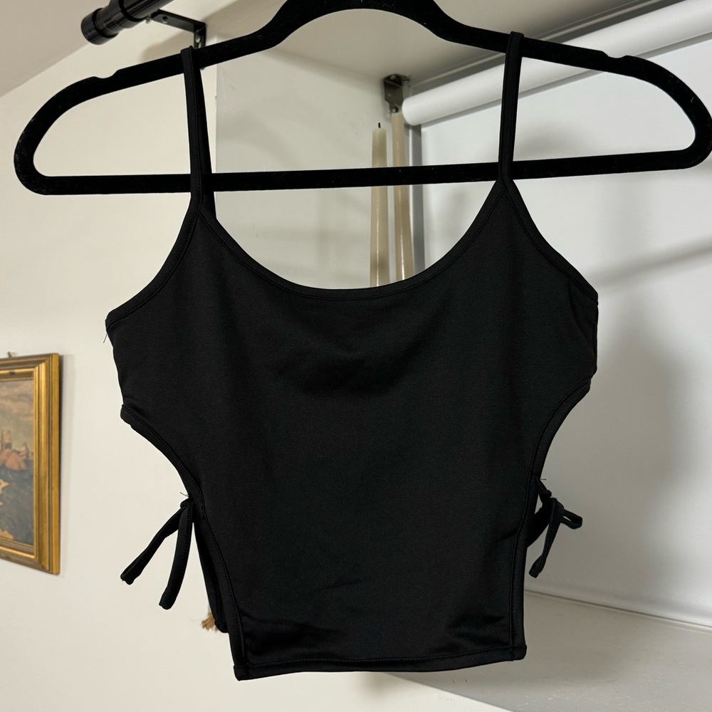 Side Cutout Tank Top